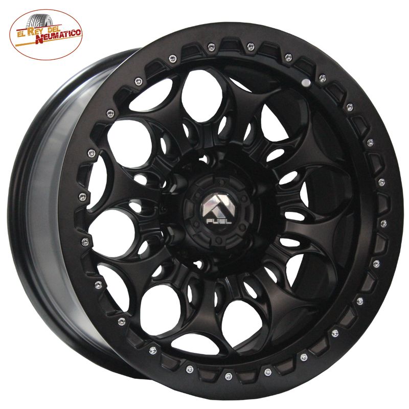 GENERICO - set 4 llantas 17x8.5 6x139 Off-12 CB110 - Rey Del Neumático