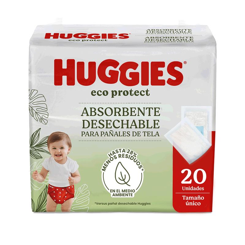 HUGGIES - Inserto Desechable Huggies Eco Protect 20 un-