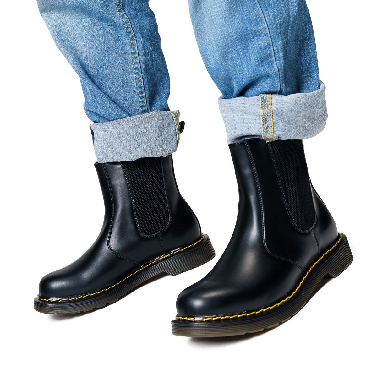 CHINITOWN - Botín Hombre Negro Barnett Chinitown