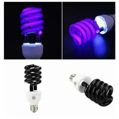 GENERICO - Ampolleta Fiesta Fluor Luz Ultravioleta Uv 40w Disco