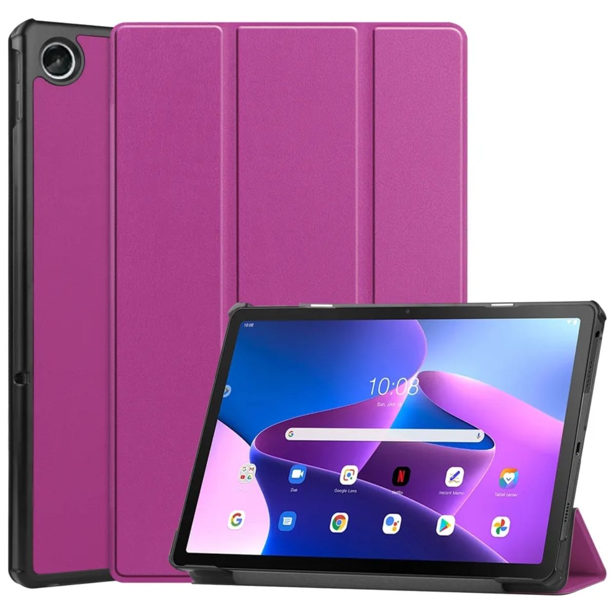GENERICO - Funda Carcasa Para Lenovo M10 3era Gen 10,1 TB328 Morado