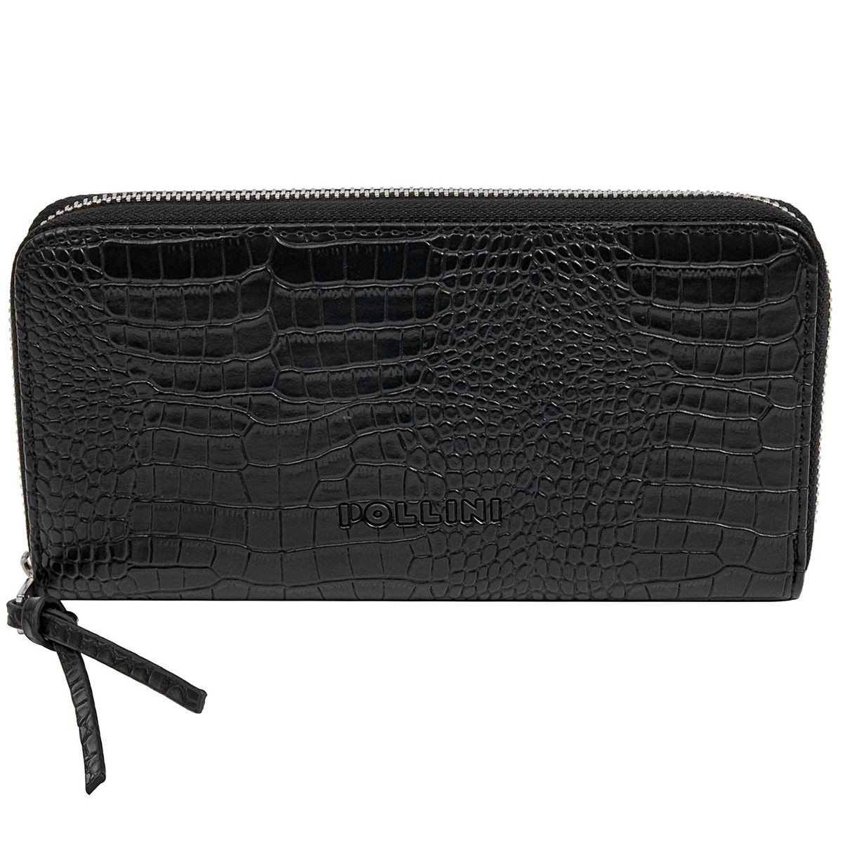 POLLINI - Billetera Mujer Negro Pollini