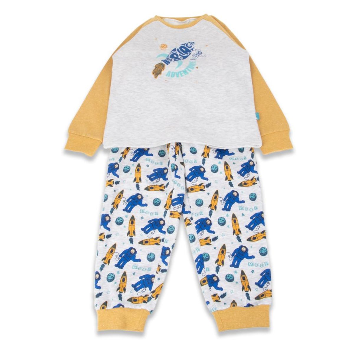 PILLIN - Pijama Niño Mostaza Pillin PILLIN