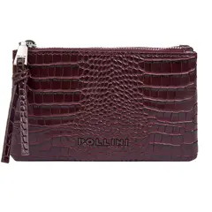 POLLINI - Billetera Mujer Burdeo - Burdeos