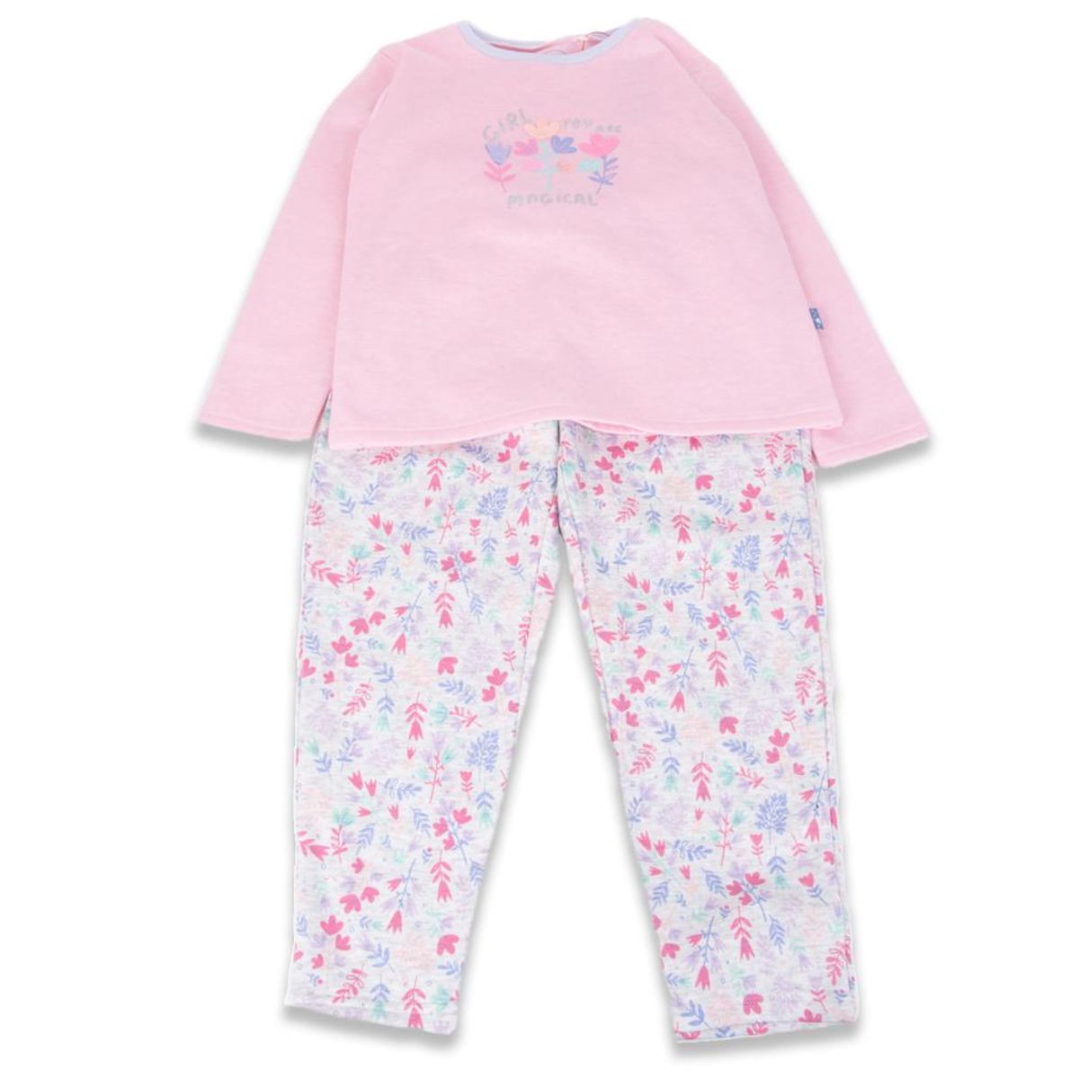 PILLIN - Pijama Niña Rosado Pillin PILLIN