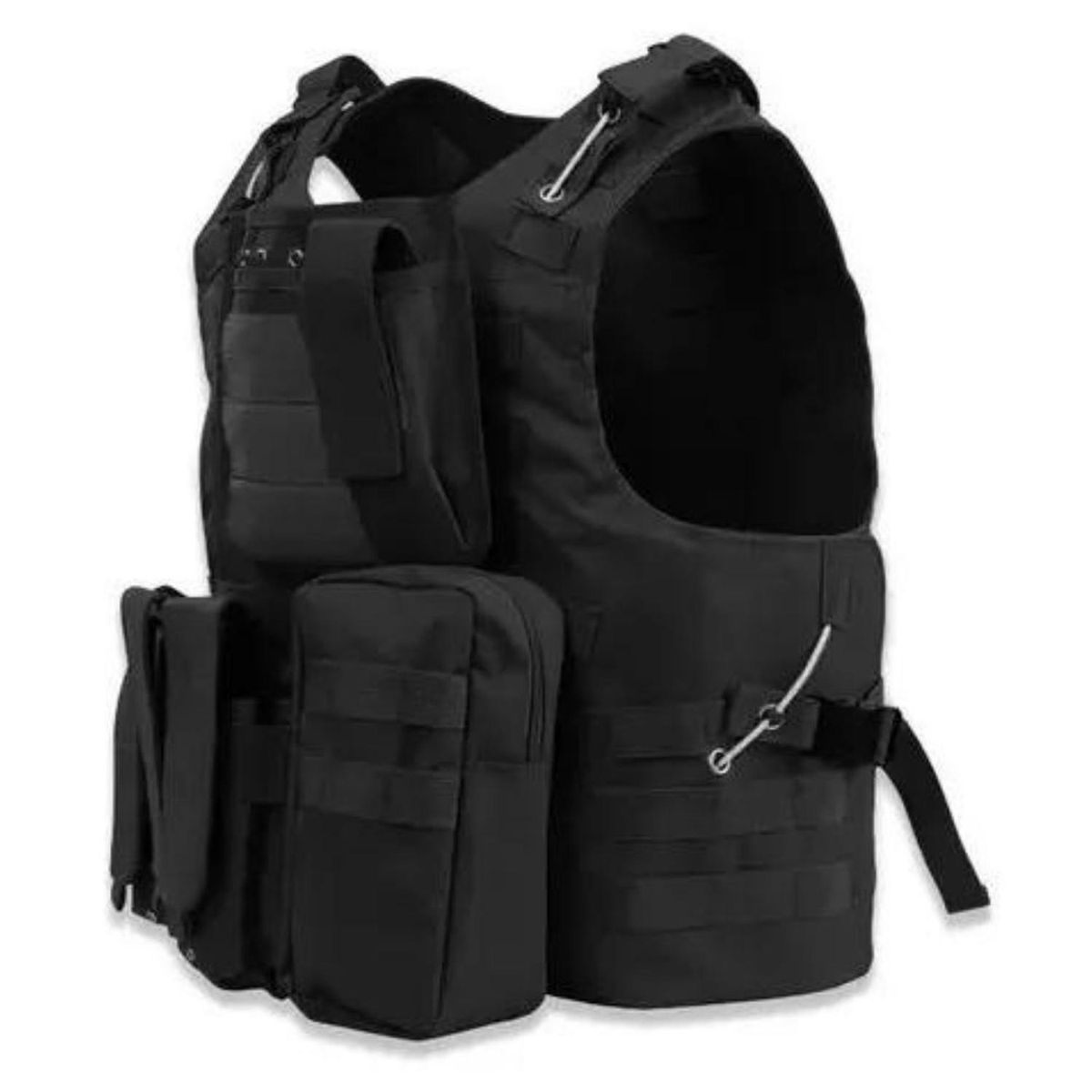 EKOI - Chaleco De Seguridad Porta Placas Airsoft