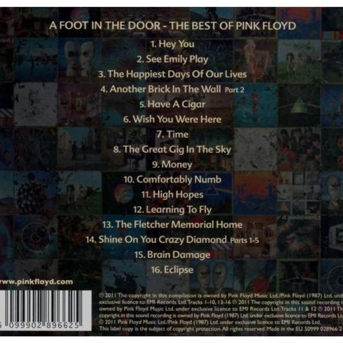 HITWAY MUSIC - PINK FLOYD - A FOOT IN THE DOOR: THE BEST OF - CD HITWAY MUSIC
