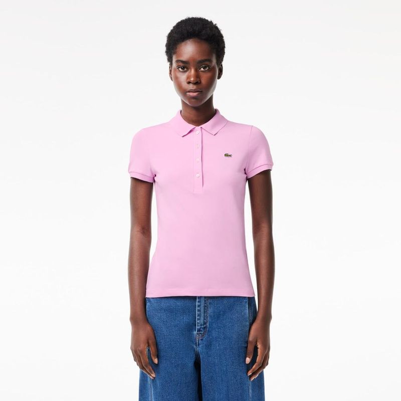 LACOSTE - Polera Lacoste DF3443 Mujer Rosa - Rosa