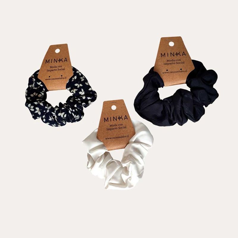 MINKA - Pack scrunchies Ibiza