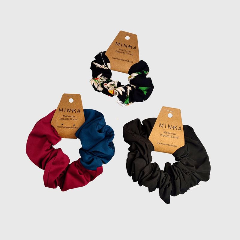 MINKA - Pack Scrunchies Minka Duo