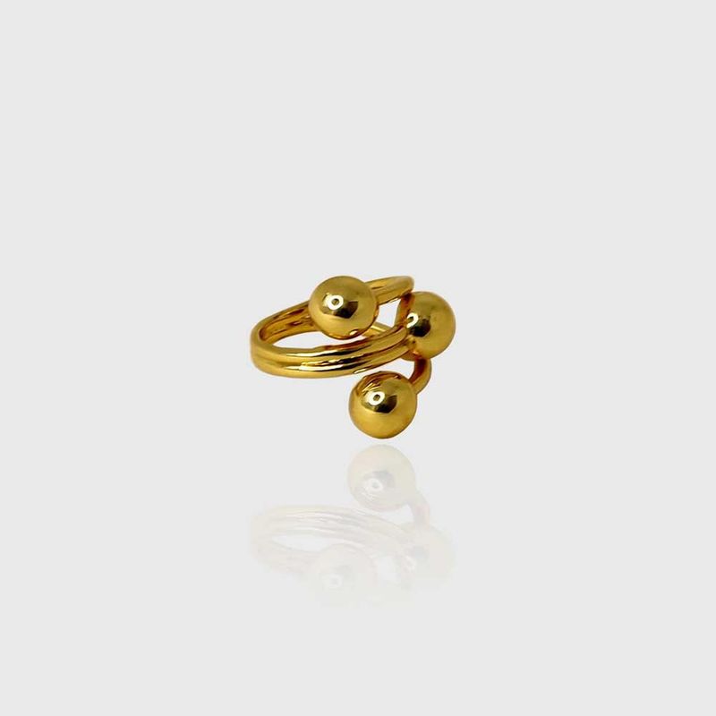 MINKA - Anillo Triple Sphere