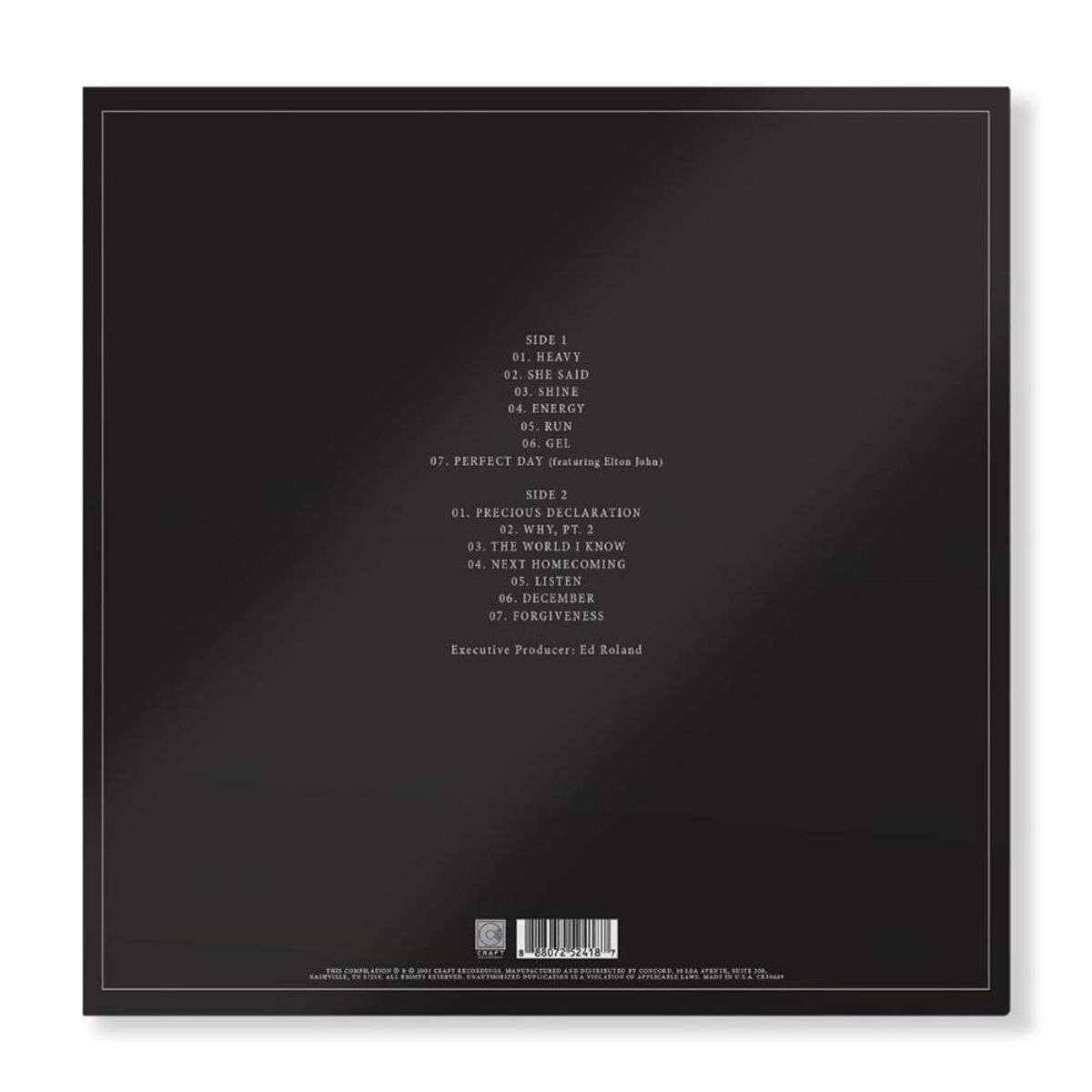 HITWAY MUSIC - COLLECTIVE SOUL - GREATEST HITS 1994 - 2001 - VINILO HITWAY MUSIC