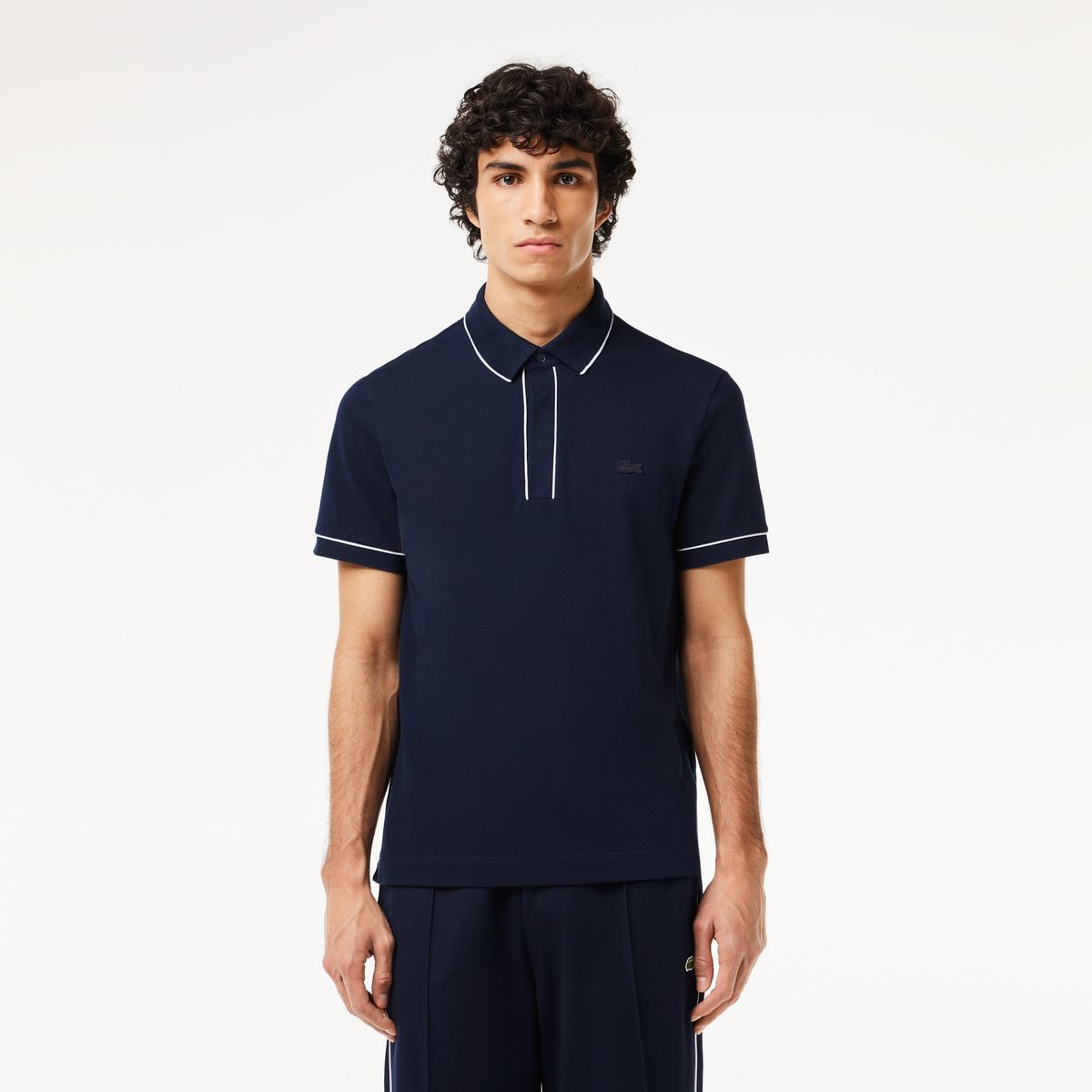 LACOSTE - Polera Polo Lacoste PH8184 Hombre Azul marino LACOSTE