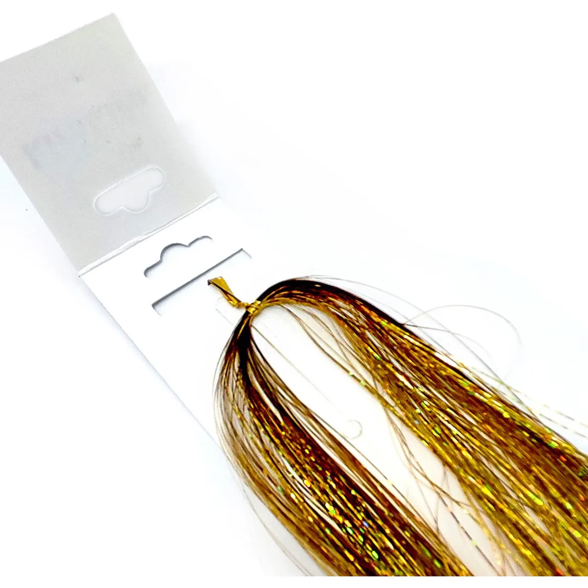 GENERICO - Pack 12 Extensión De Pelo Con Brillo Grittler 50cm