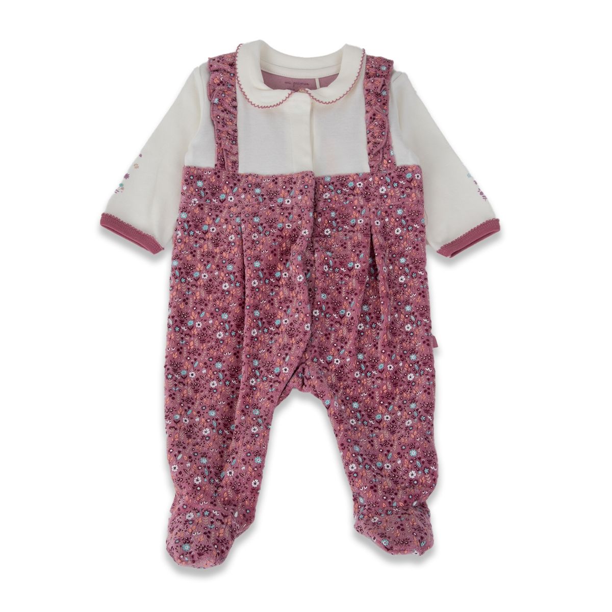 PILLIN - Enterito Bebé Niña Rosa Pillin PILLIN