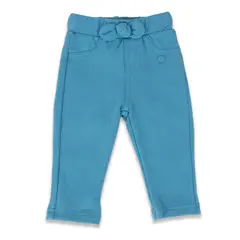 PILLIN - Calza Bebé Niña Azul petróleo