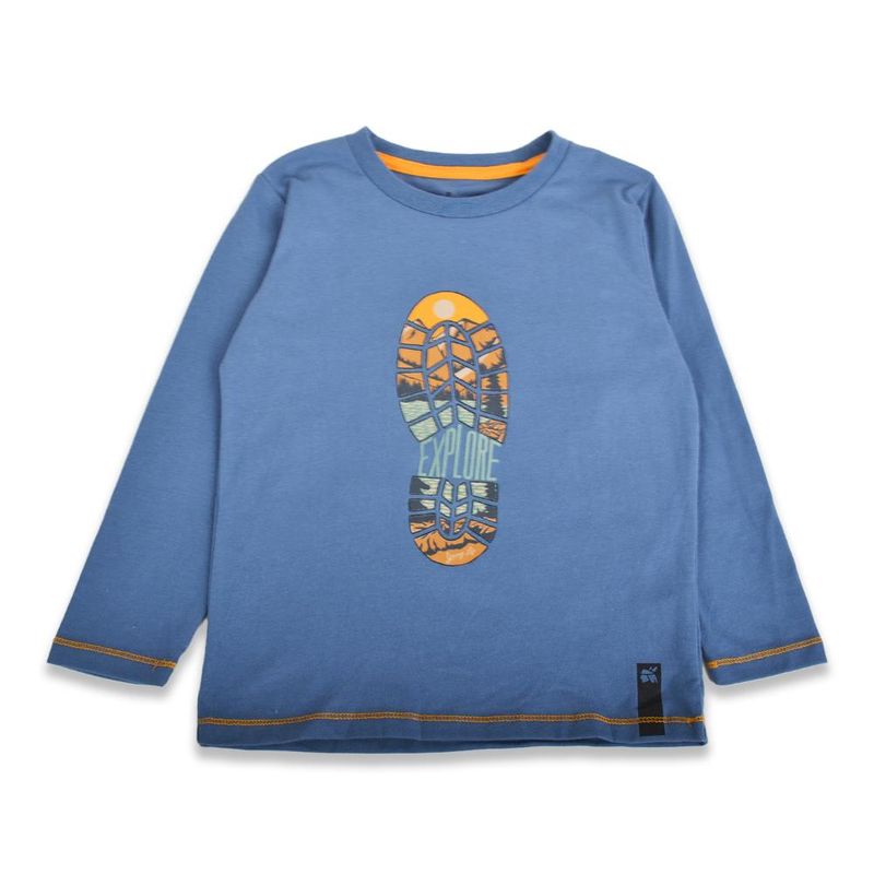 PILLIN - Polera Niño Azul Pillin PILLIN