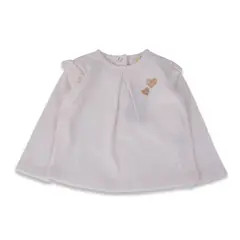 PILLIN - Polera Bebé Niña Crudo