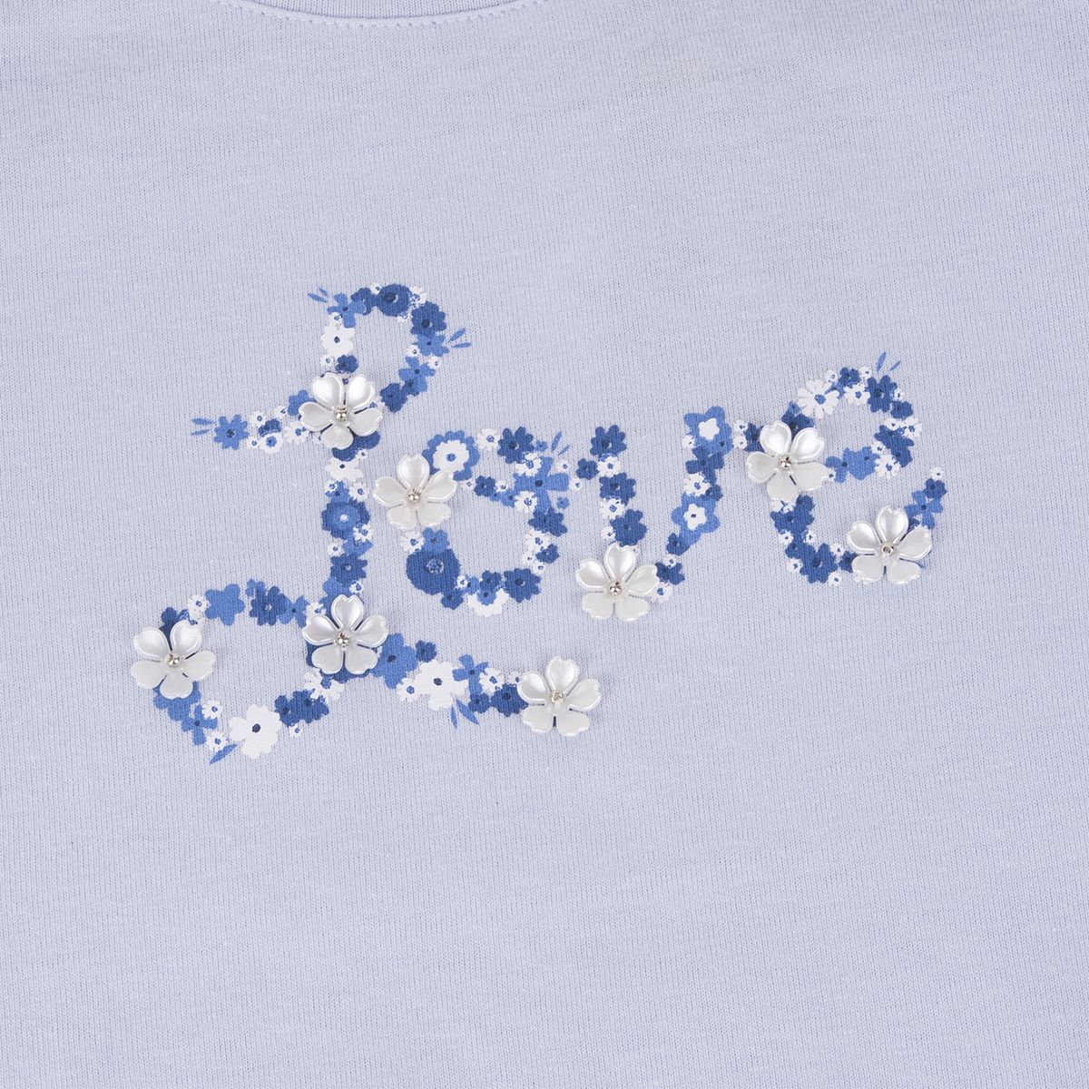 PILLIN - Polera Niña Celeste Pillin PILLIN