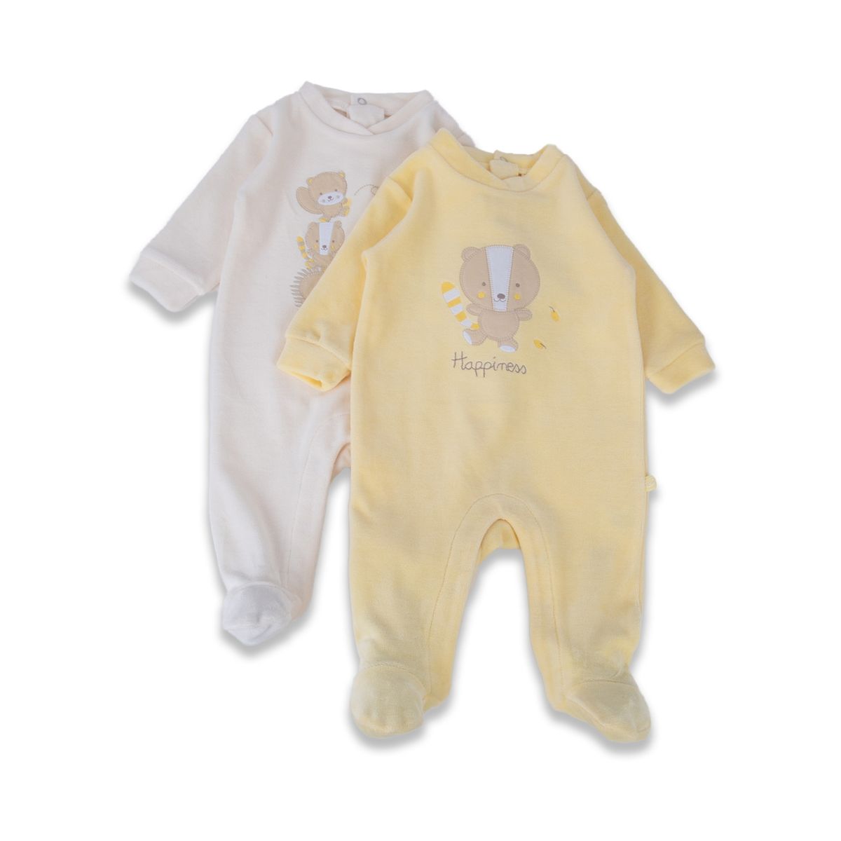 PILLIN - Pack 2 Pzas Osito Bebé Unisex Multicolor Pillin PILLIN