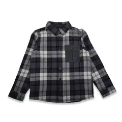 PILLIN - Camisa Niño Gris oscuro