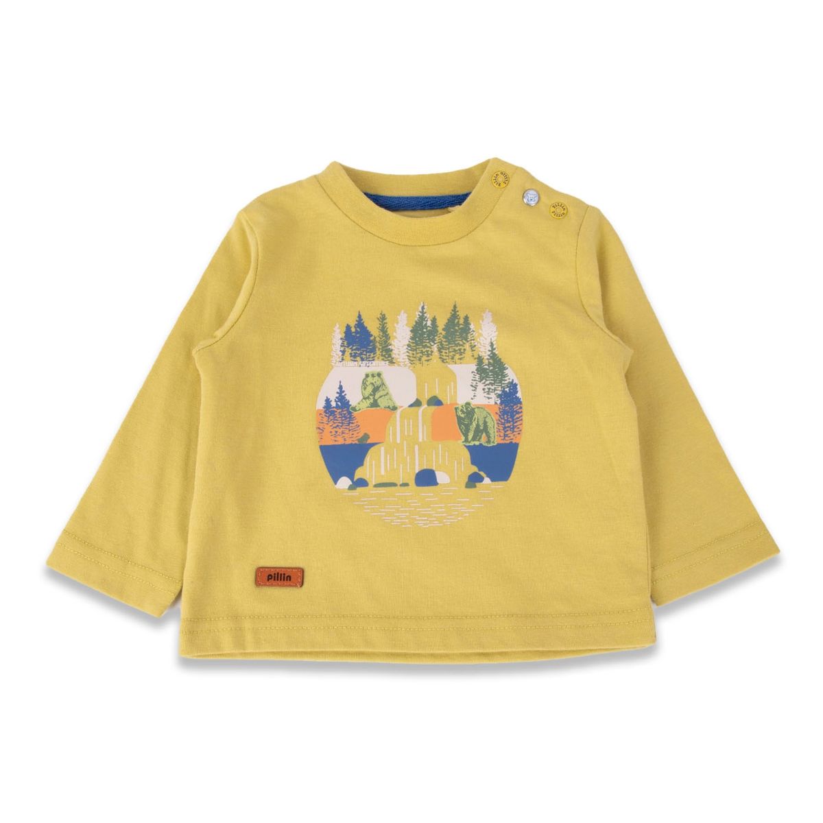 PILLIN - Polera Bebé Niño Verde Pillin PILLIN