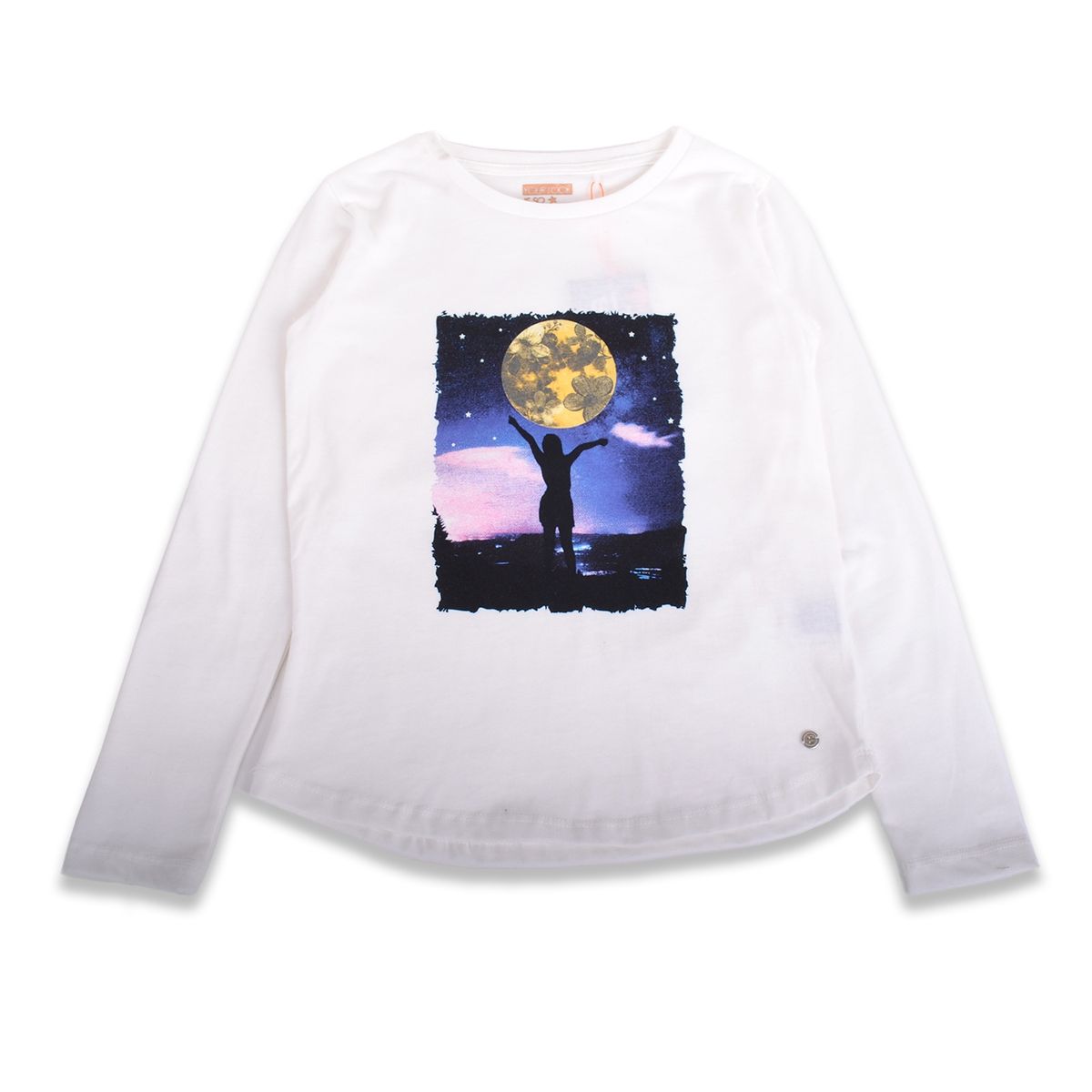 PILLIN - Polera Niña Crudo Pillin PILLIN