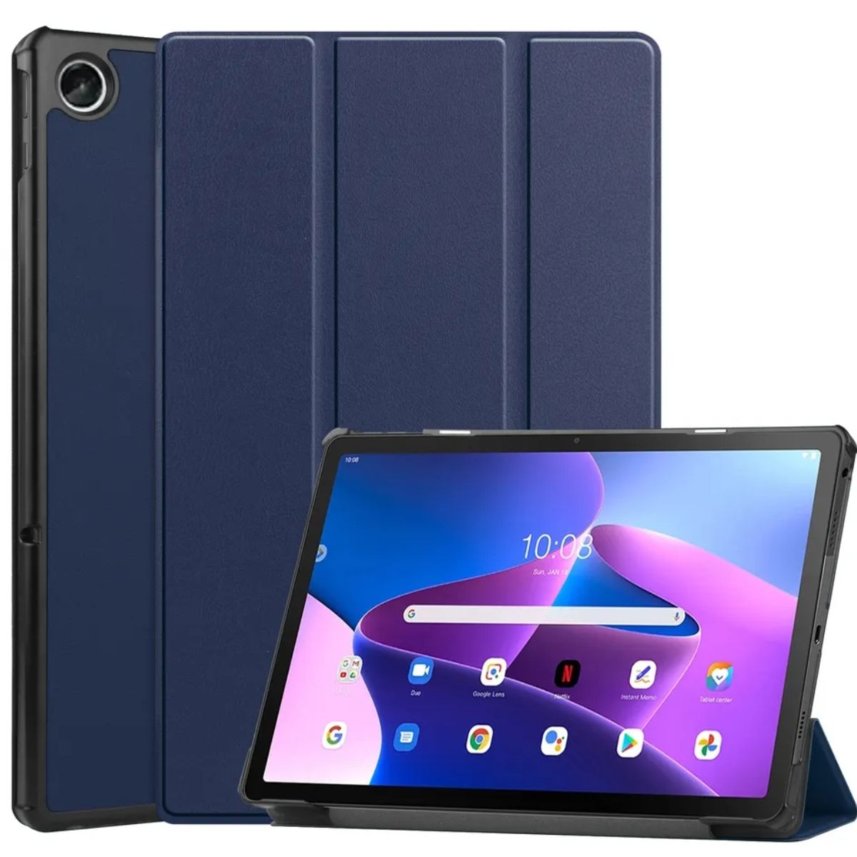GENERICO - Funda Carcasa Para Lenovo M10 Plus 3era Gen 10,6 TB125 Azul