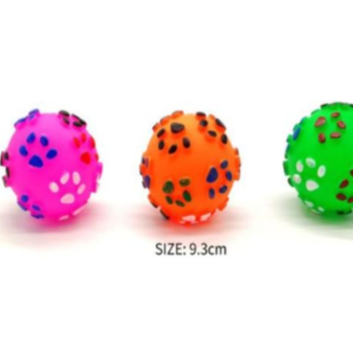 GENERICO - Pelota Juguete Para Perros Colores Surtidos 9cm