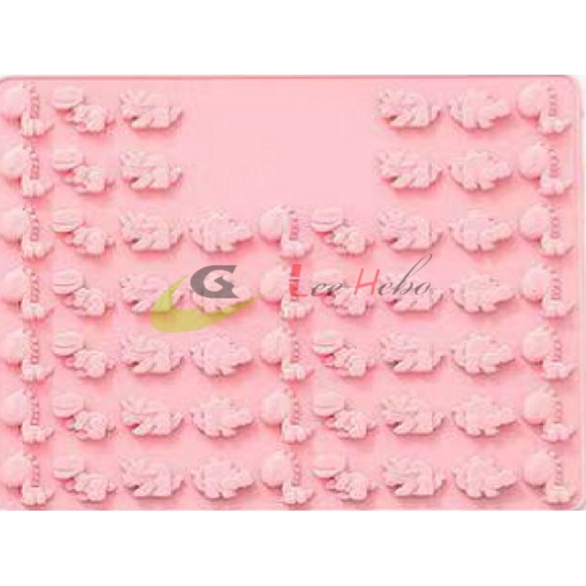 GENERICO - Molde Silicona Para Chocolate Mini Dinosaurios