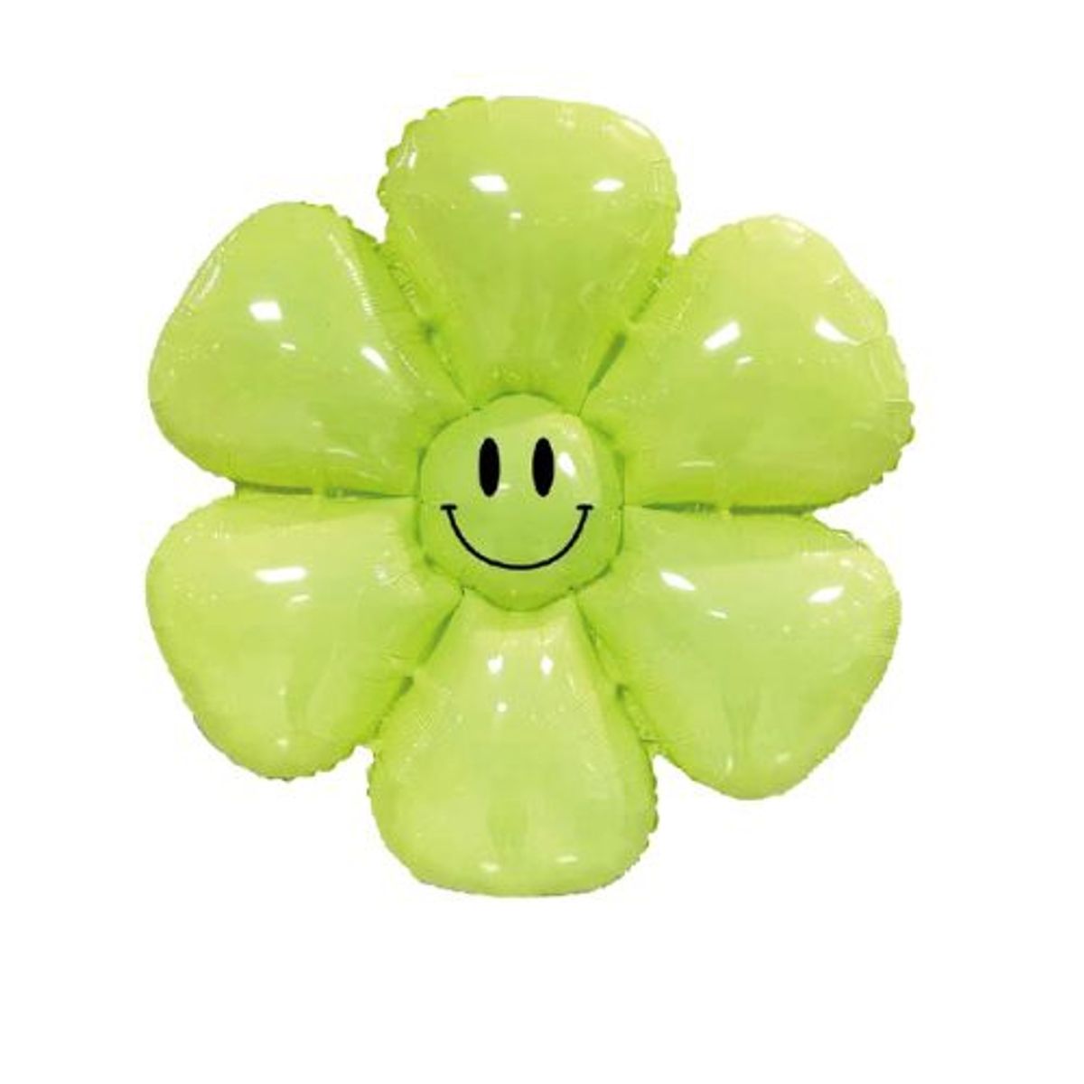 GENERICO - Globo Diseño Flor 96 Cm X 116 Cm 1 Unidad Color Verde