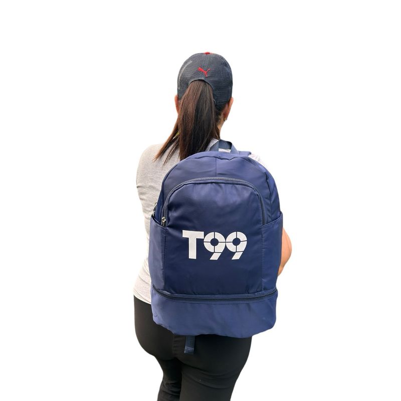 GENERICO - Mochila Escolar de Viaje Gym Multifuncional  DiseñoT99 Azul