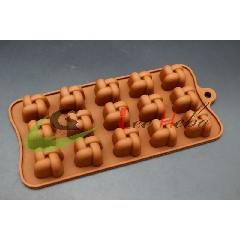 GENERICO - Molde Silicona Para Chocolate Forma Mini Trenzado