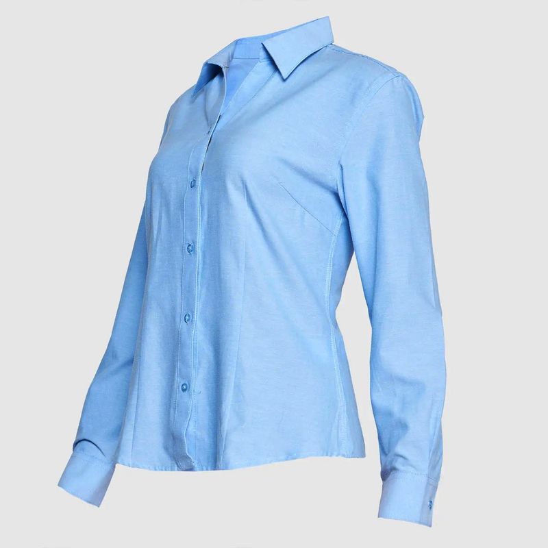KINGS CROSS - White Oxford Shirt for Women…