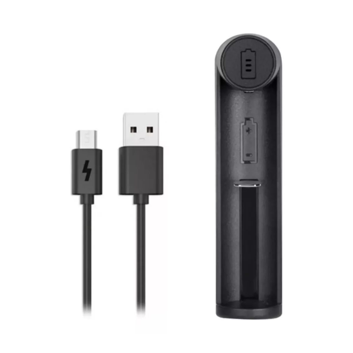 GENERICO - Cargador Pilas De Litio Incluye 4 Pilas 26650 8800mah 3.7v