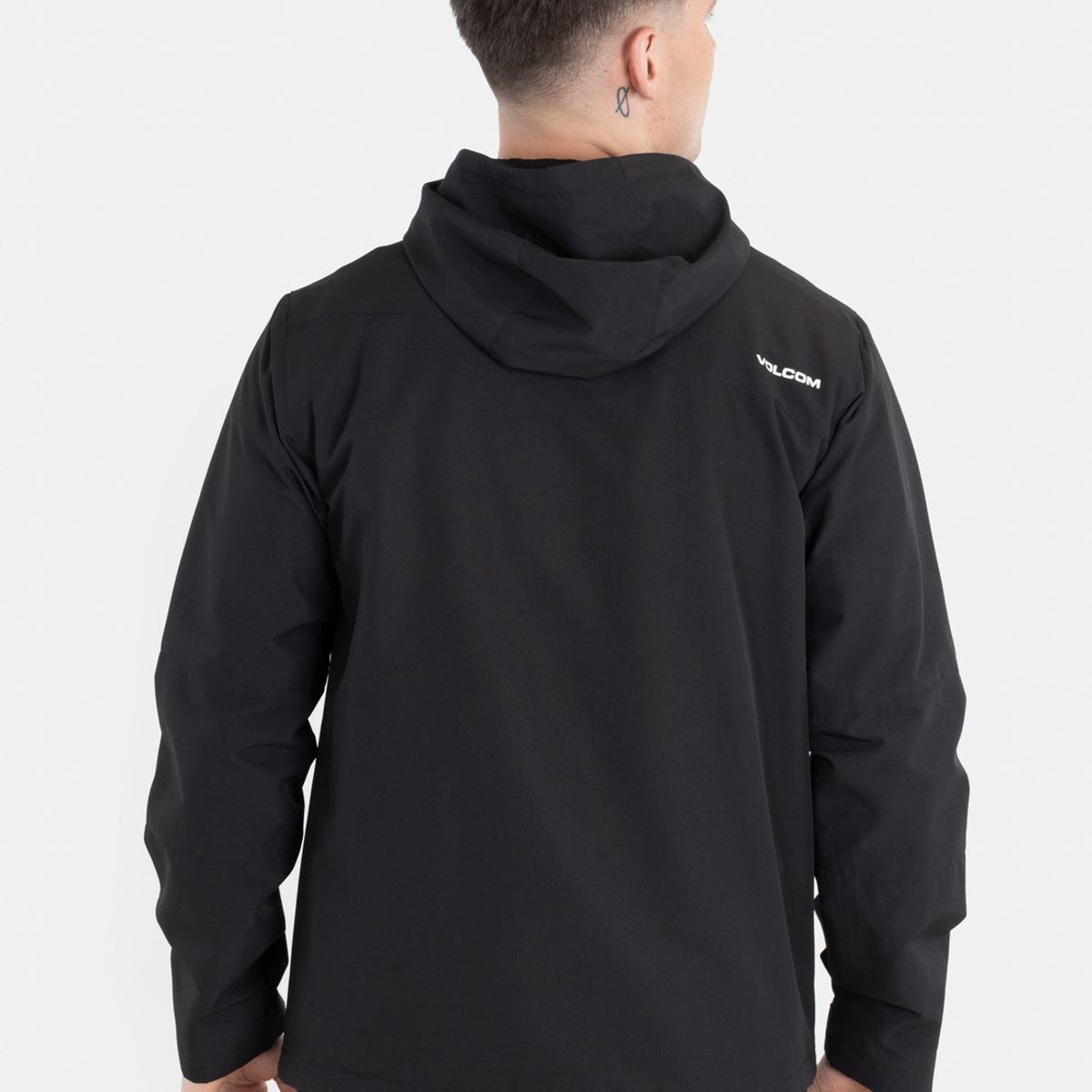 VOLCOM - Cortaviento Windbreaker Canesu Negro Hombre Volcom