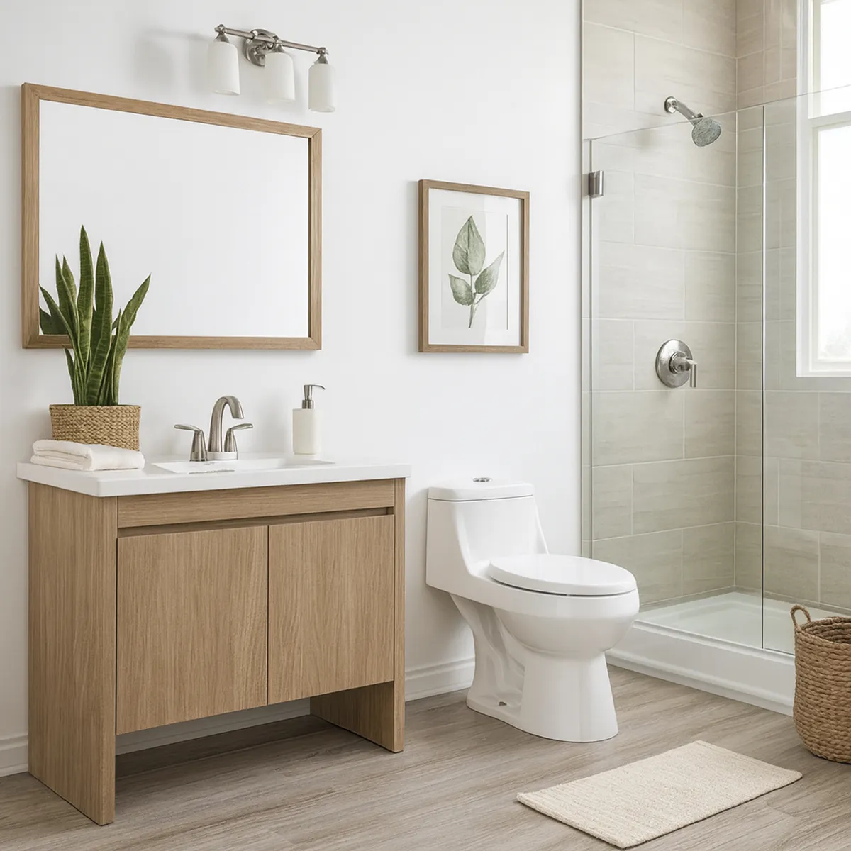 DOER - WC One Piece Certificado doble descarga 4-7 litros Blanco