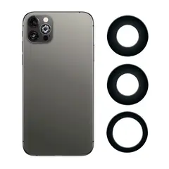 GENERICO - Vidrios de Camaras Trasera Compatible con Iphone 14 Pro.