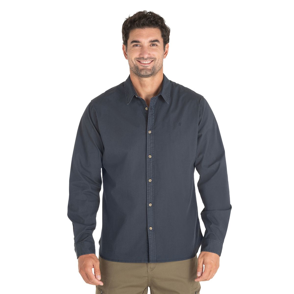 PANAMA JACK - Camisa Hombre Azul Panama Jack