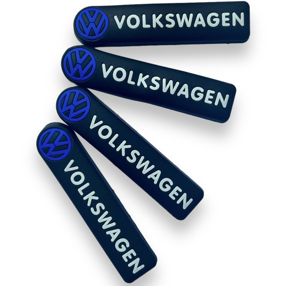 GENERICO - X4 Tope Puerta Tira Goma Anticolision Retrovisor VOLKSWAGEN