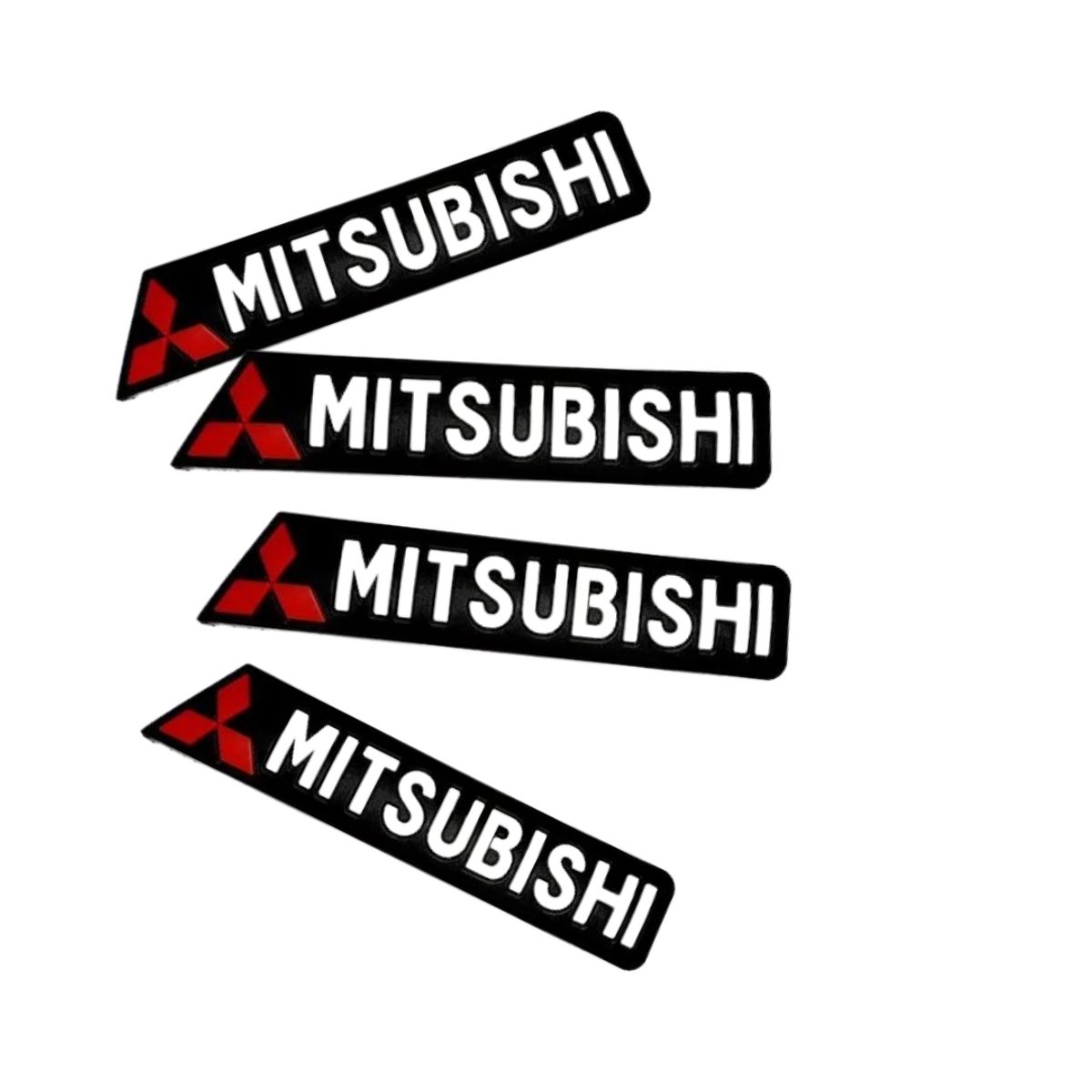 GENERICO - X4 Tope Puerta Tira Goma Anticolision Retrovisor MITSUBISHI