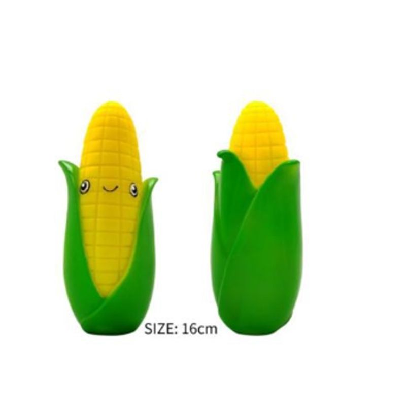 GENERICO - Juguete Para Perros Color Amarillo  Diseño Choclo 16cm