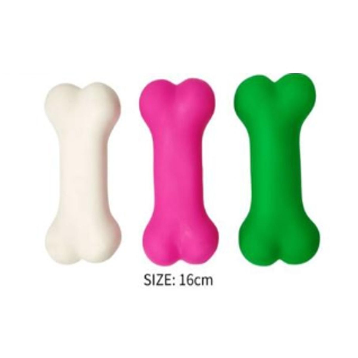 GENERICO - Juguete Para Perros Colores Surtidos Diseño Hueso 16cm