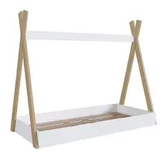 KIDSCOOL - CAMA INFANTIL MONTESSORI BLANCA