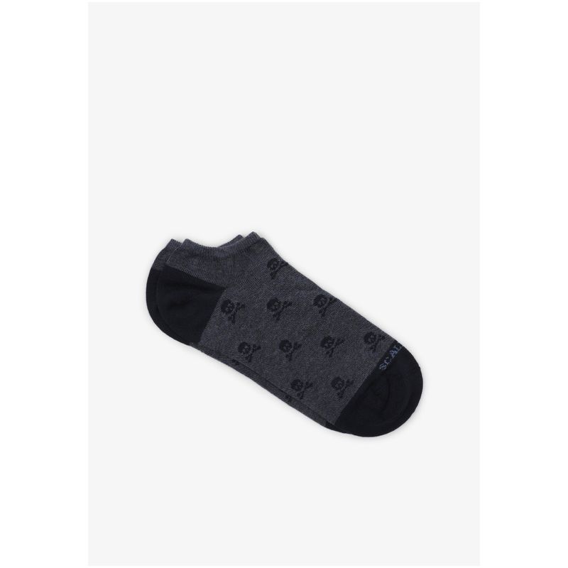 SCALPERS - Calcetines Cortos Calaveras Navy