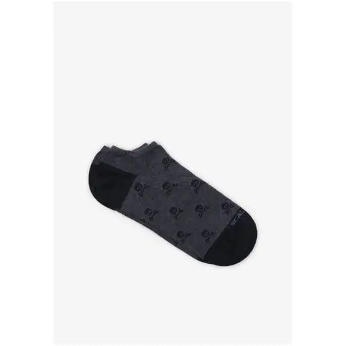 SCALPERS - Calcetines Cortos Calaveras Navy