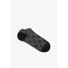 SCALPERS - Calcetines Cortos Calaveras Dark Grey