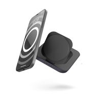 Cargador inalámbrico magnético Negro