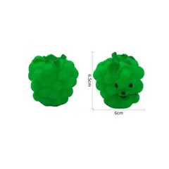 GENERICO - Juguete Para Perros Color Verde Diseño Uva 6x6cm