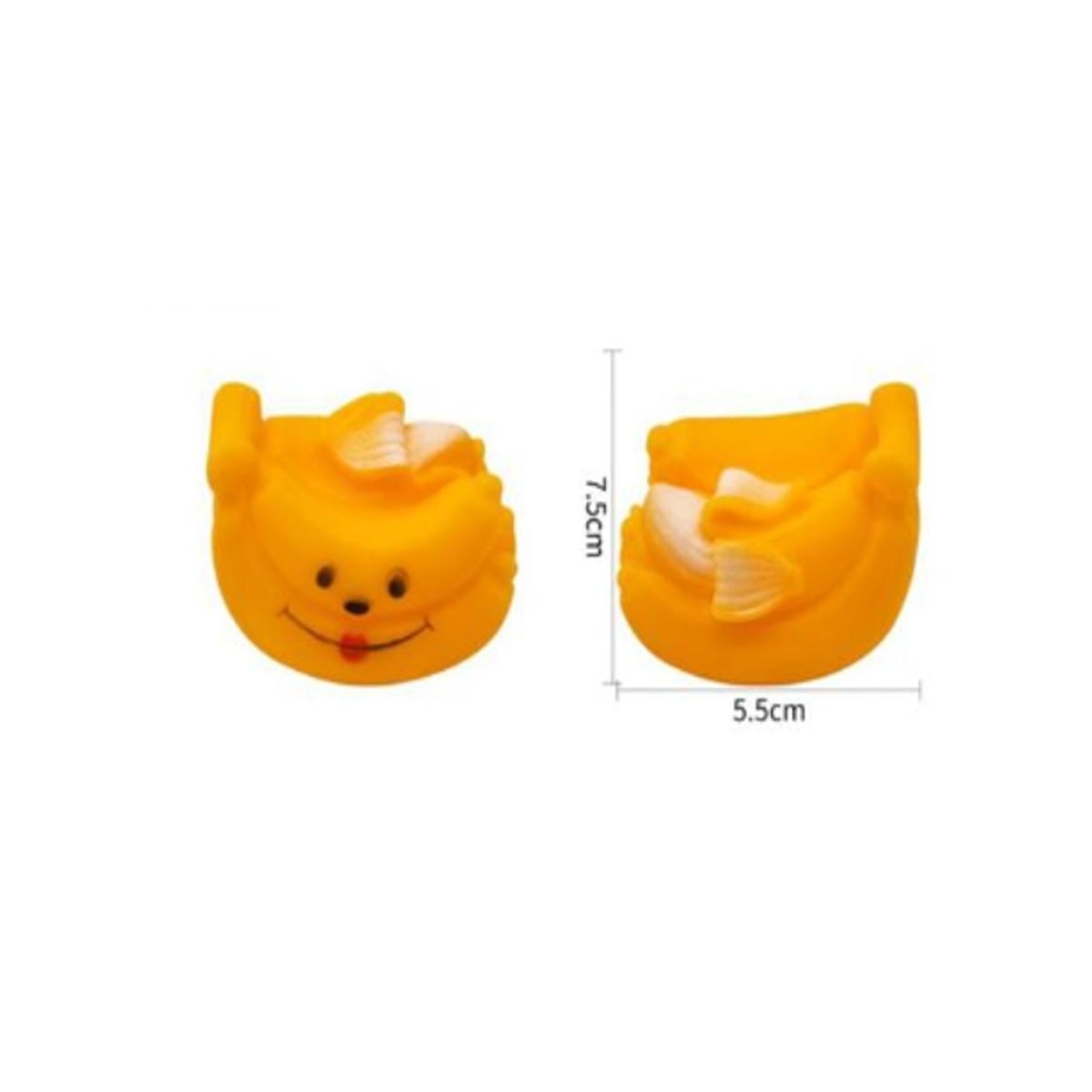 GENERICO - Juguete Para Perros Color Amarillo Diseño Banana 7x5cm